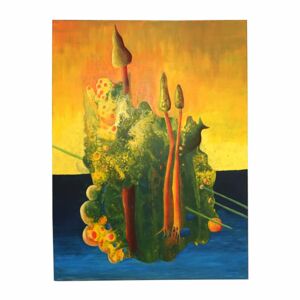 Es wächst | Acryl auf Leinwand | 60 x 80 cm | 2019