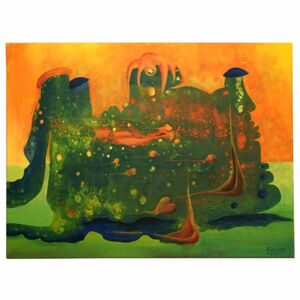 Der Anfang | Acryl auf Leinwand | 80 x 60 cm | 2019