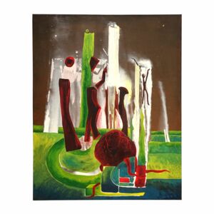 Das klammernde Herz | Acryl auf Leinwand | 80 x 100 cm | 2007